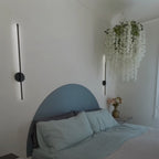 Bezdrátové nástěnné svítidlo LumaArc, minimalistický hliníkový nástěnný držák  