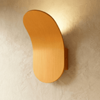 AeroLume Sculpted Wall Lamp In Black Or White Finish