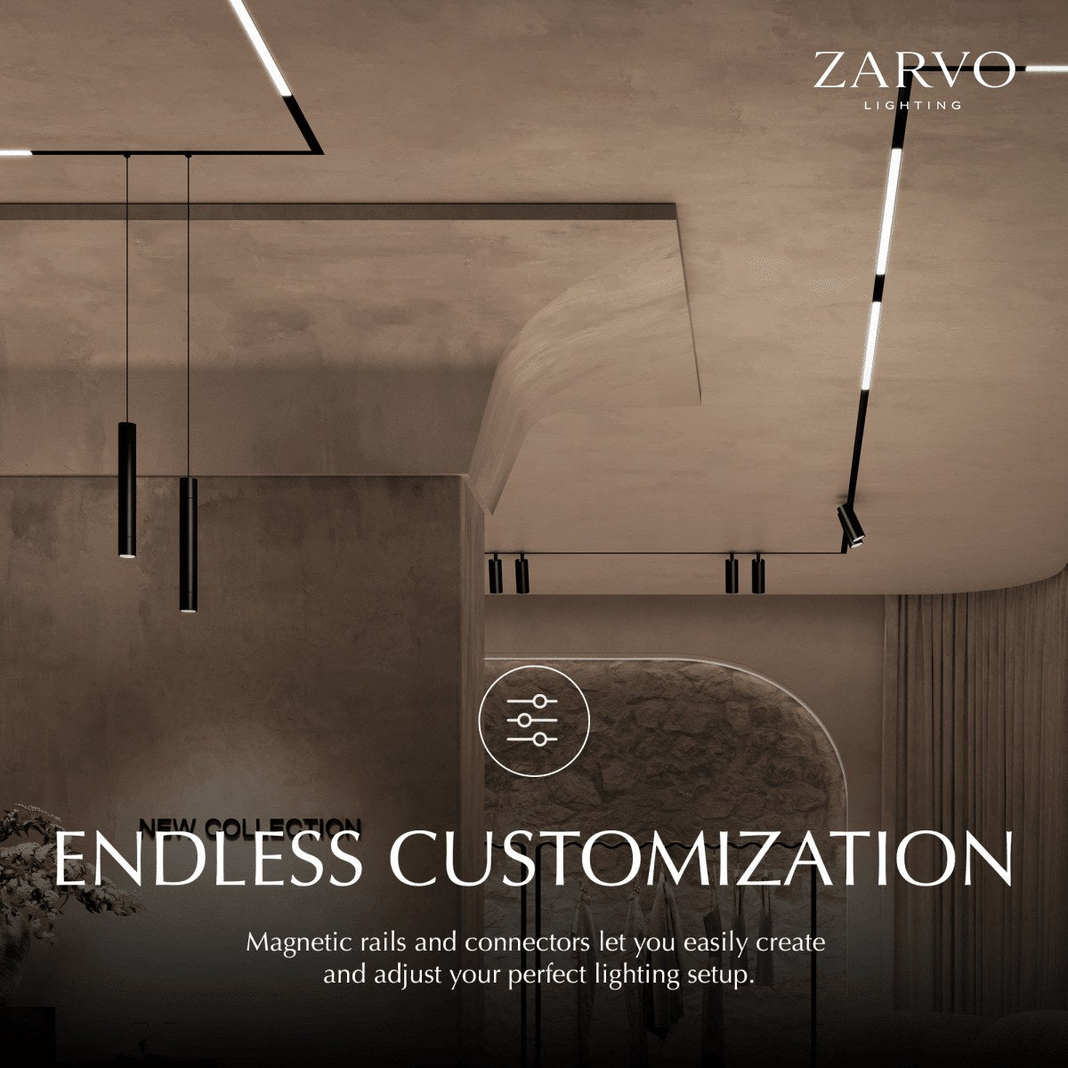 LumaRail Elite Magnetic Track Lighting System For Modern Interiors