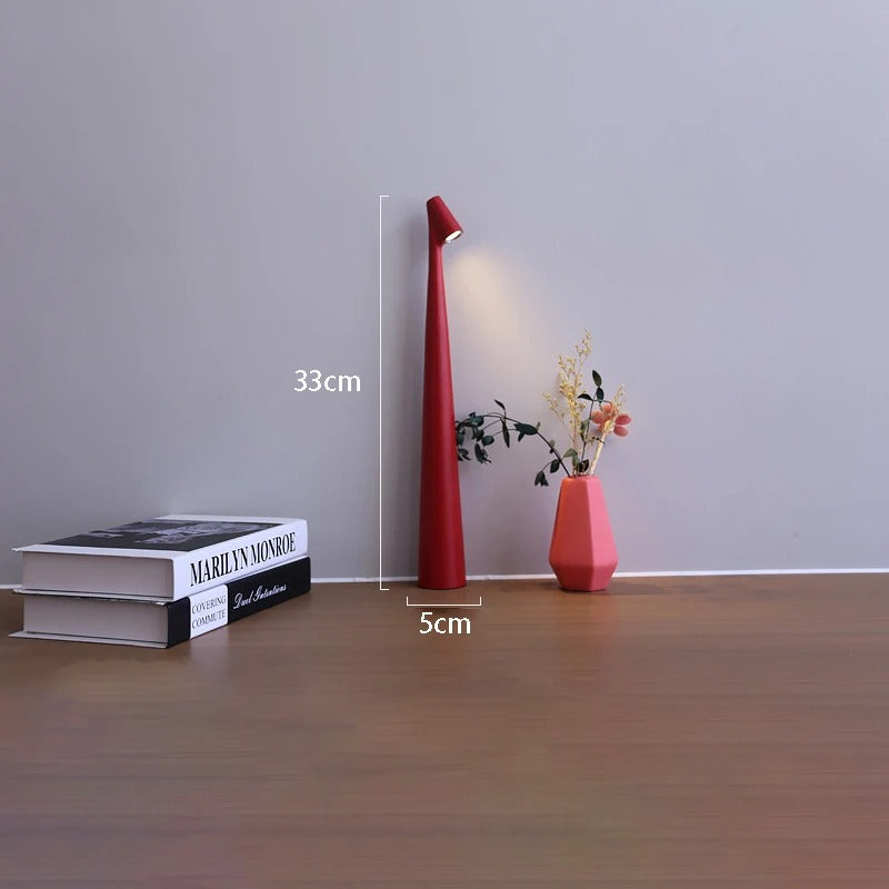 Ledningsfri nordisk minimalistisk LED-bordlampe, genopladelig | Fioriscas