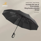 Guarda-chuva para mochila com clipe, para um acesso fácil com uma só mão | Fioriscas