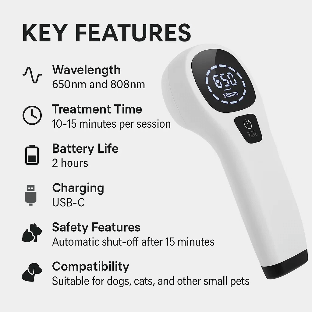 CanineLuma-laserhoito tukemaan koiran hyvinvointia ja ihoa