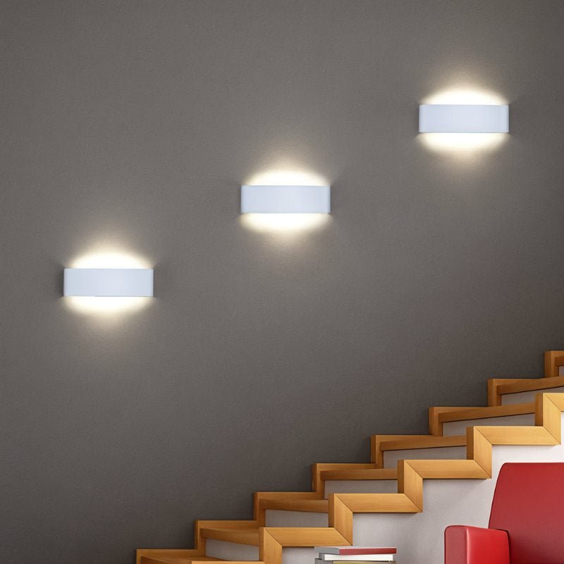 LumaRect Aluminum Wall Light Modern Minimalist Rectangular Lamp