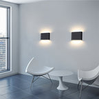 LumaRect Aluminum Wall Light Modern Minimalist Rectangular Lamp