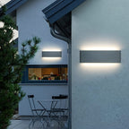 LumaRect Aluminum Wall Light Modern Minimalist Rectangular Lamp