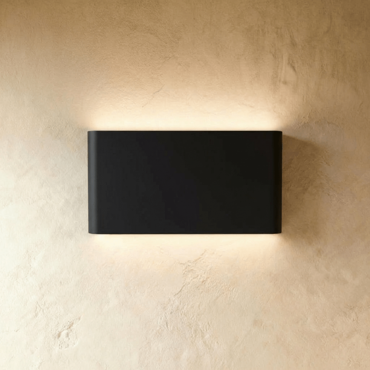 LumaRect Aluminum Wall Light Modern Minimalist Rectangular Lamp