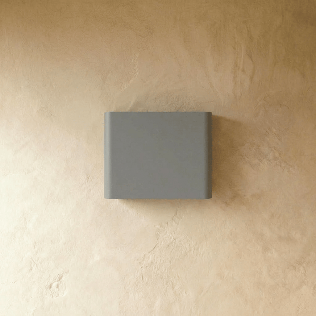 LumaRect Aluminum Wall Light Modern Minimalist Rectangular Lamp