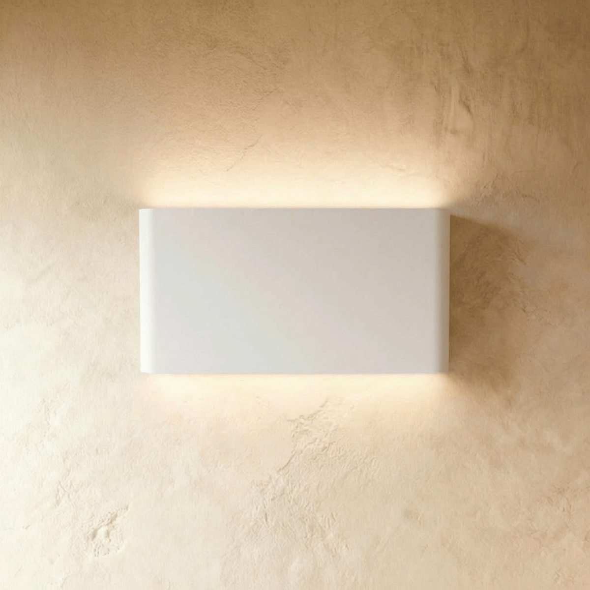 LumaRect Aluminum Wall Light Modern Minimalist Rectangular Lamp