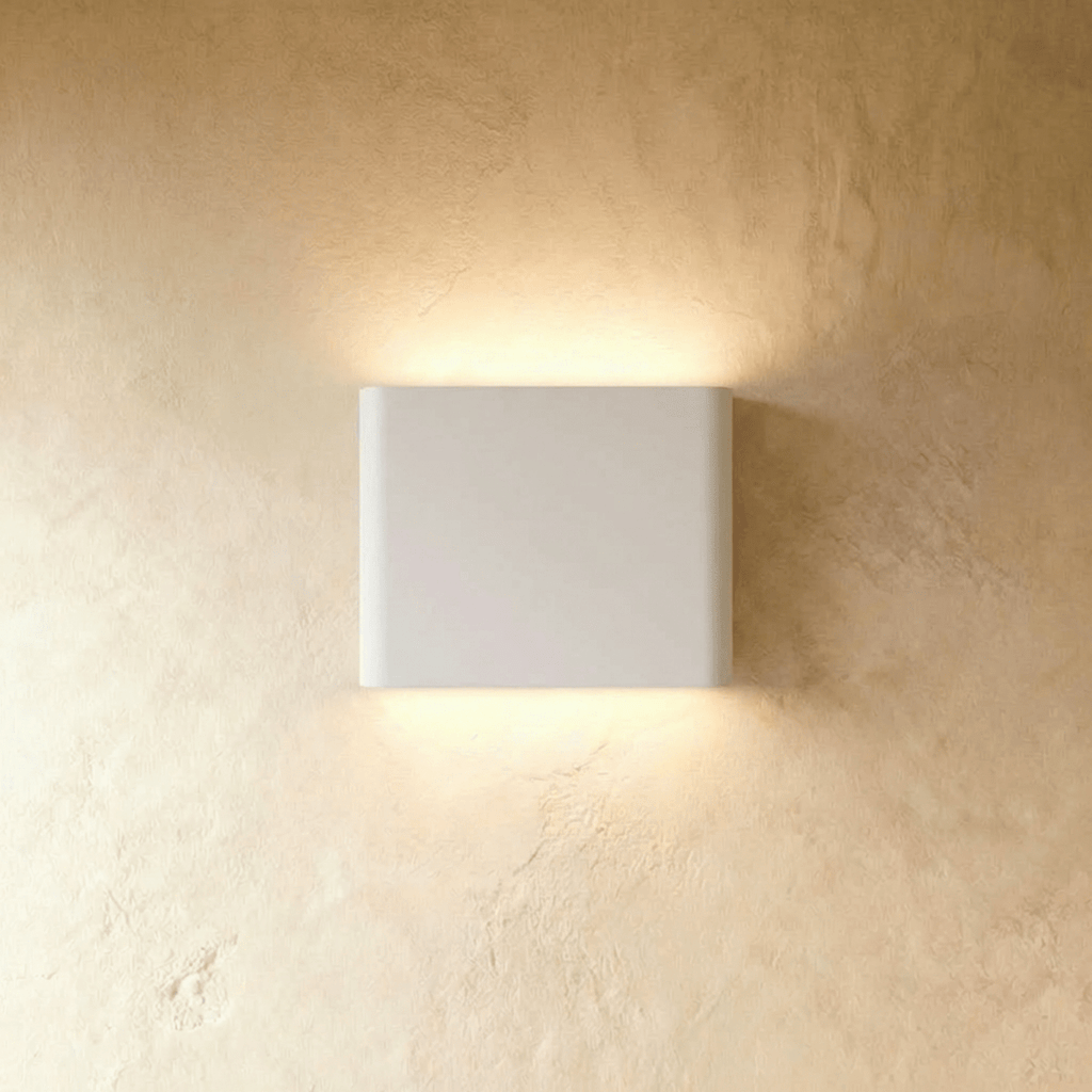 LumaRect Aluminum Wall Light Modern Minimalist Rectangular Lamp