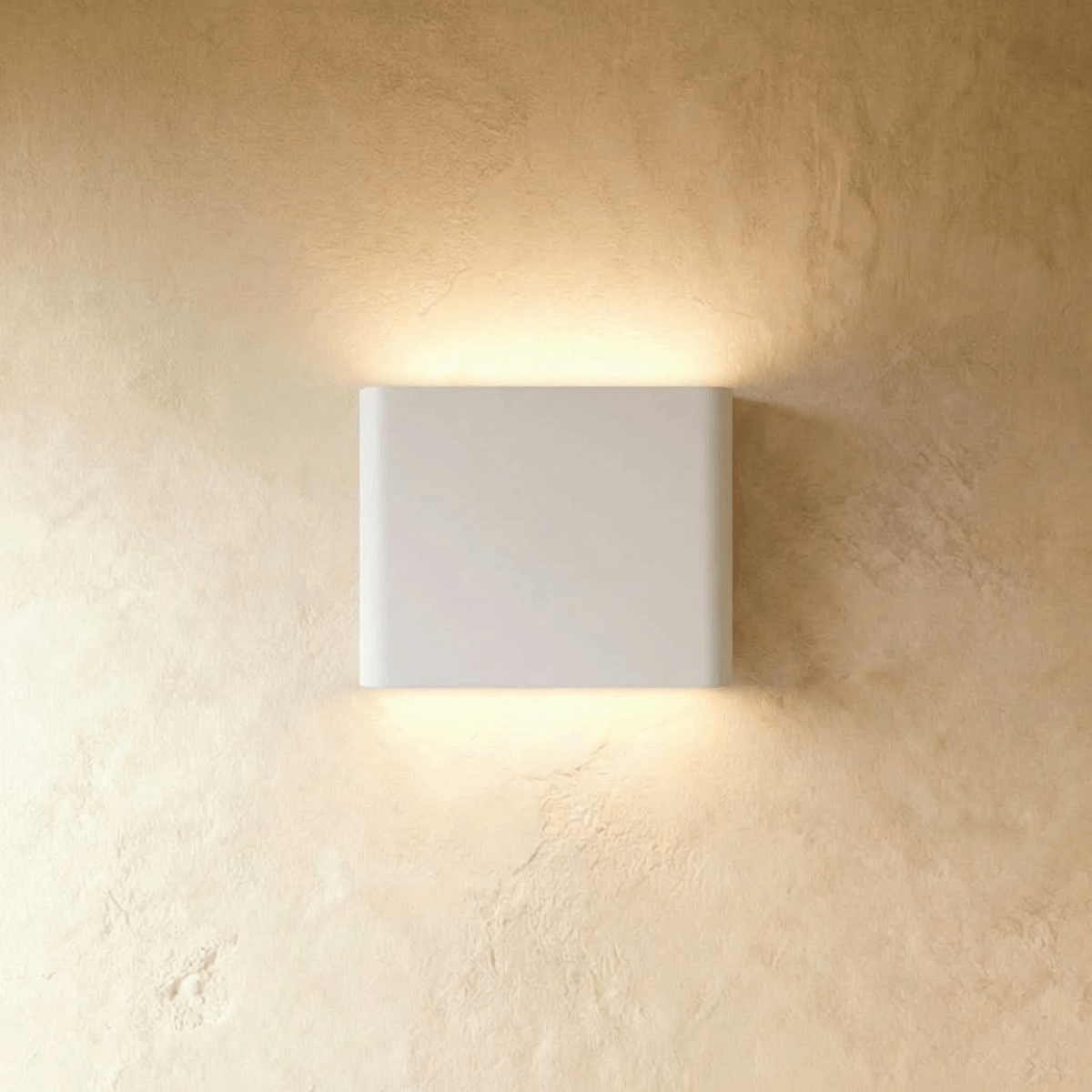 LumaRect Aluminum Wall Light Modern Minimalist Rectangular Lamp