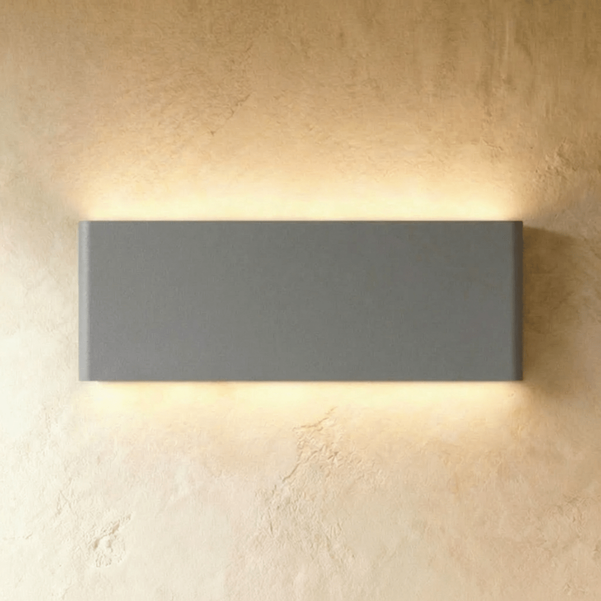 LumaRect Aluminum Wall Light Modern Minimalist Rectangular Lamp