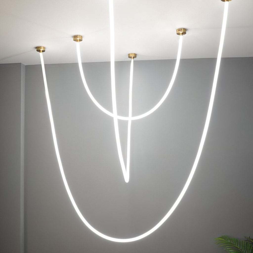 LumaWisp LED Kristallkrona för Vardagsrum, Matplats och Sovrum