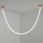 LumaWisp LED Kristallkrona för Vardagsrum, Matplats och Sovrum