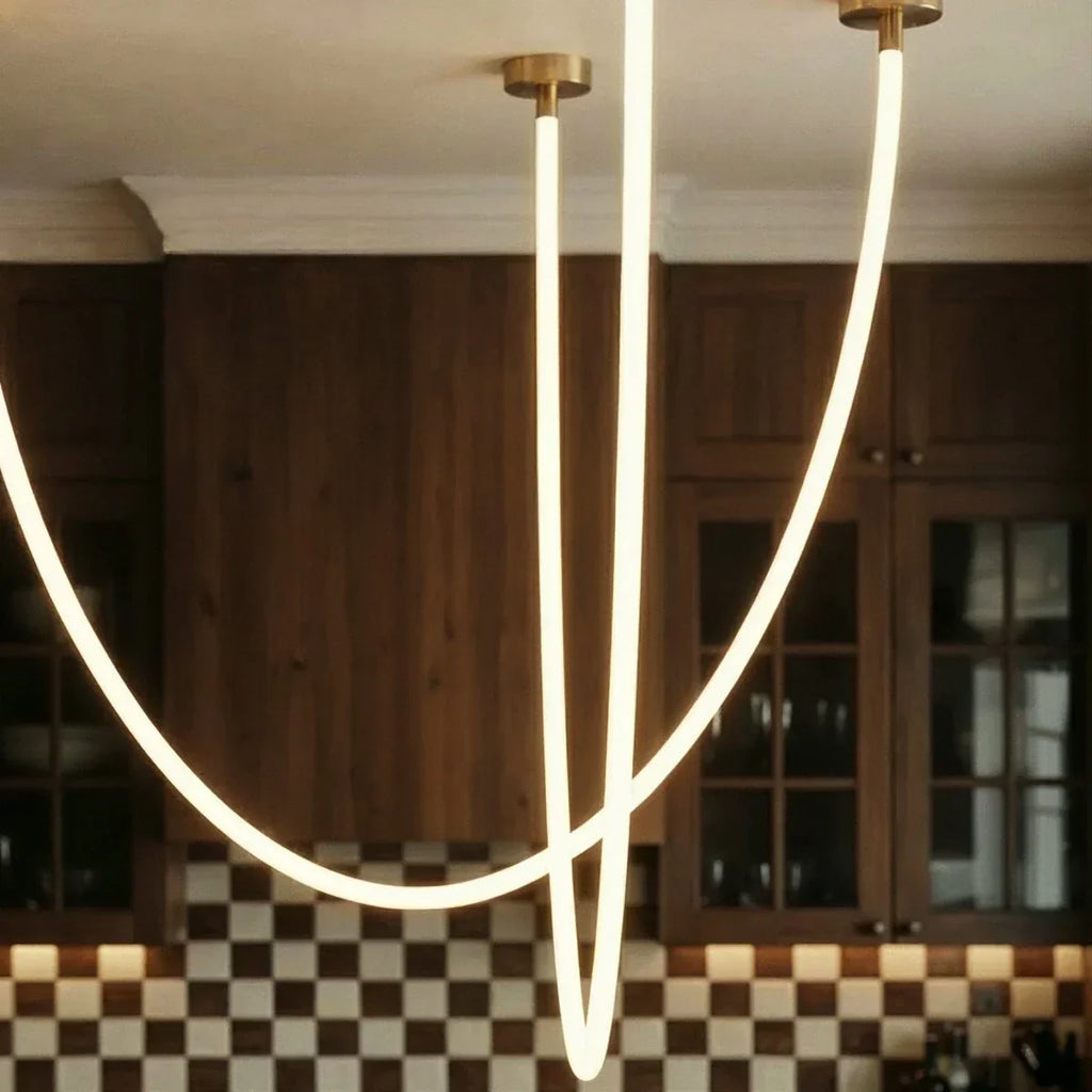LumaWisp LED Kristallkrona för Vardagsrum, Matplats och Sovrum
