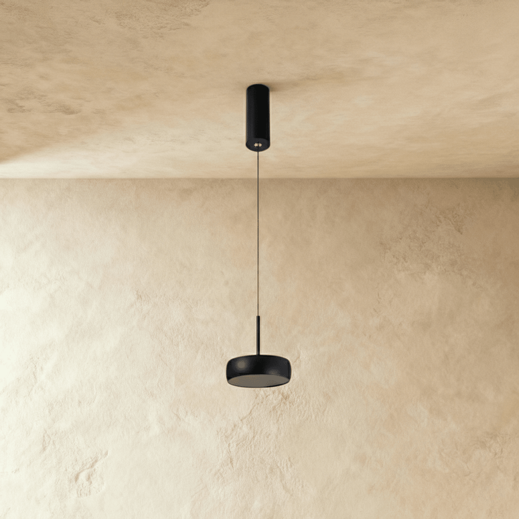 NovaBeam Aluminum Pendant Light With Cylindrical Canopy