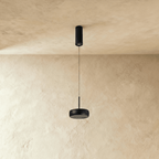 NovaBeam Aluminum Pendant Light With Cylindrical Canopy