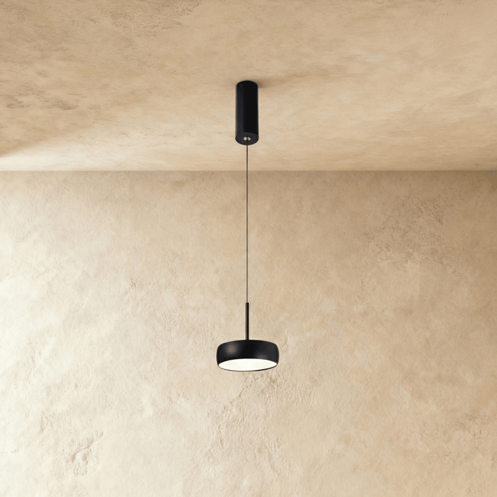 NovaBeam Aluminum Pendant Light With Cylindrical Canopy