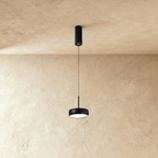 NovaBeam Aluminum Pendant Light With Cylindrical Canopy
