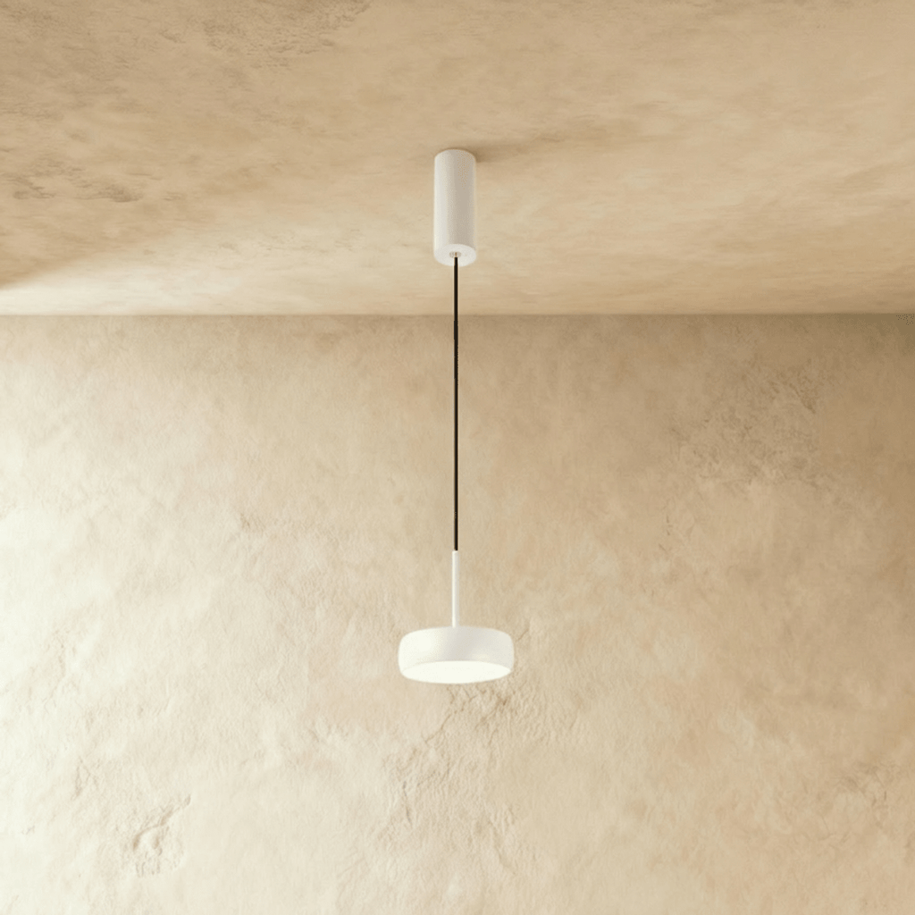 NovaBeam Aluminum Pendant Light With Cylindrical Canopy