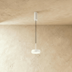 NovaBeam Aluminum Pendant Light With Cylindrical Canopy