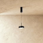 NovaBeam Aluminum Pendant Light With Cylindrical Canopy