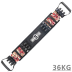 Resistance Band and Bar Set | Adjustable Strength | Portable Home Gym Equipment