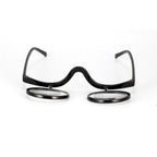 LumiView Flip-Down Makeup Magnifying Glasses, 6 Colors