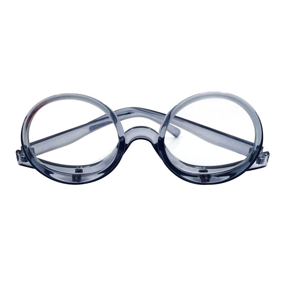 LumiView Flip-Down Makeup Magnifying Glasses, 6 Colors