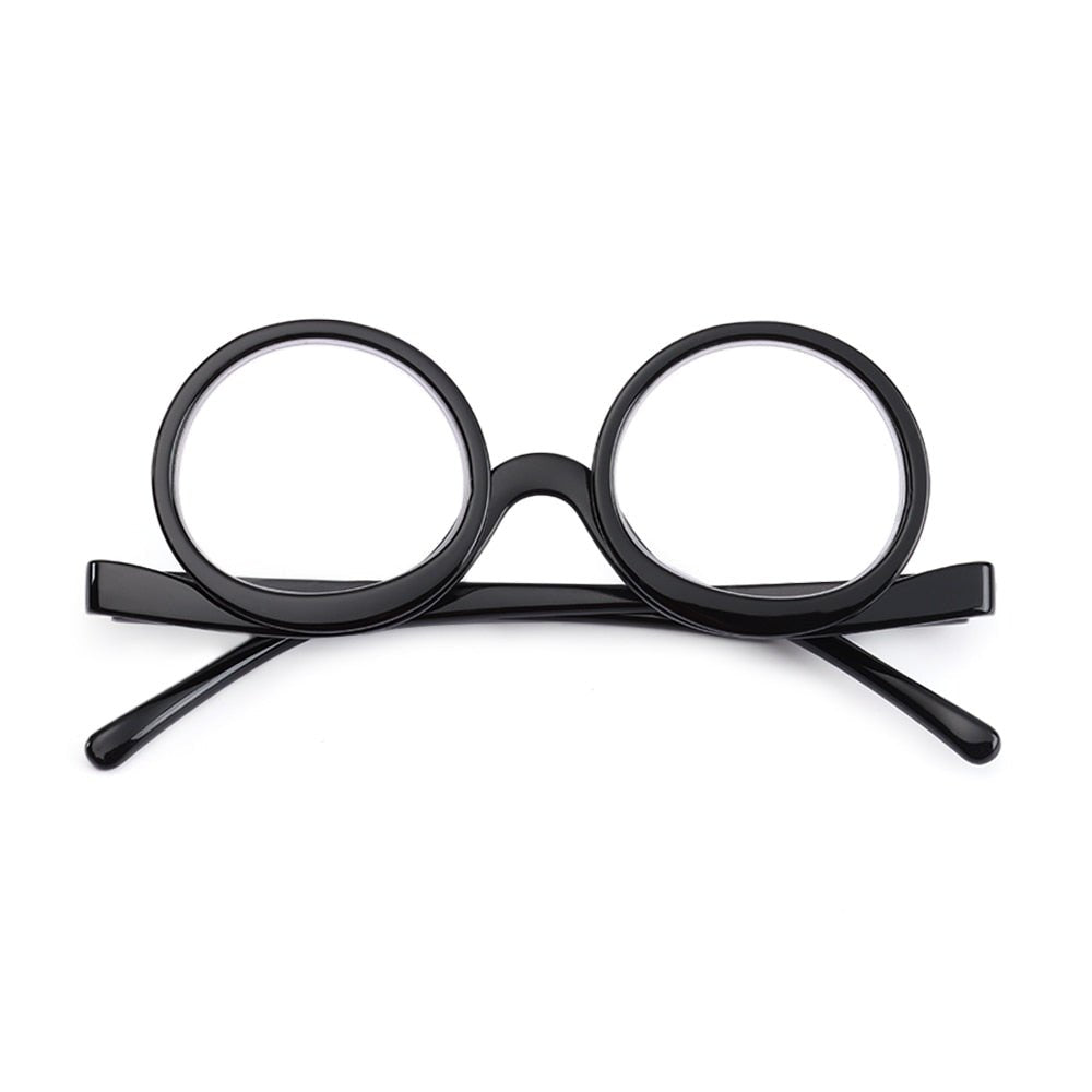 LumiView Flip-Down Makeup Magnifying Glasses, 6 Colors