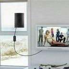 LumaWave 4K-binnenantenne voor tv, bereik van 600 mijl, plug-and-play-installatie