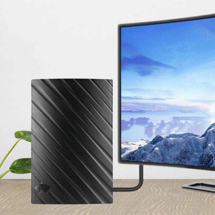 LumaWave 4K-binnenantenne voor tv, bereik van 600 mijl, plug-and-play-installatie