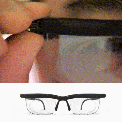 VarioSight unisex brýle s čočkami s nastavitelným ostřením pomocí otočného kolečka