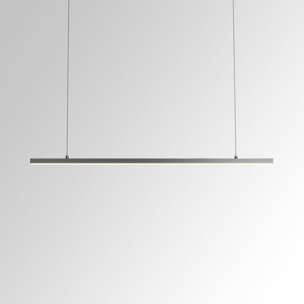 Lampa wisząca z listwą świetlną, regulowana, sterowana pilotem LED