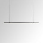 Lampa wisząca z listwą świetlną, regulowana, sterowana pilotem LED