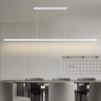 Lampa wisząca z listwą świetlną, regulowana, sterowana pilotem LED