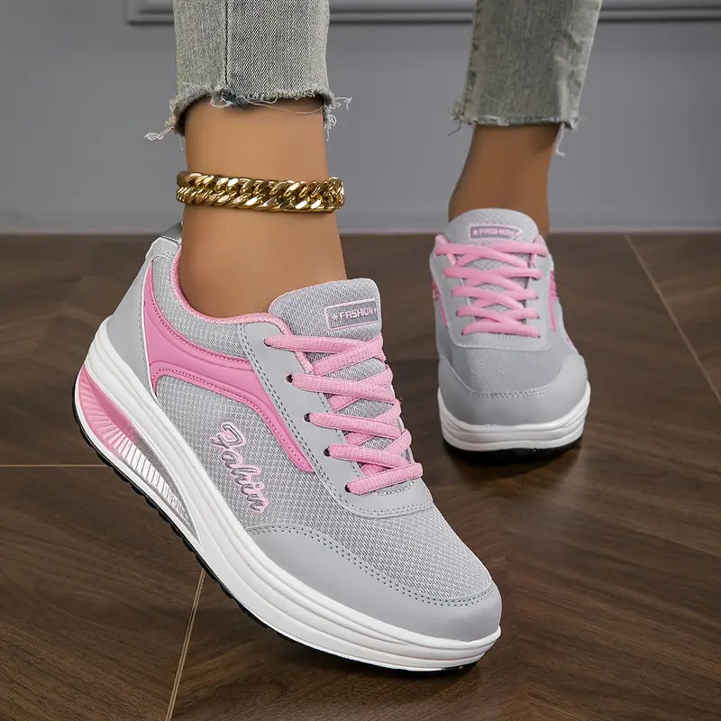 Lyrena ortopædiske sneakers med luftpude til daglig støtte