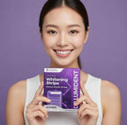 Purple PAP Whitening Strips for a Brighter Smile | Fioriscas