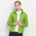 Waterproof Lightweight Down Puffer Jacket For Women, Sizes M To 3XL