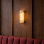 Alabaster Arch Wall Light Sconce For Hallways And Bedrooms