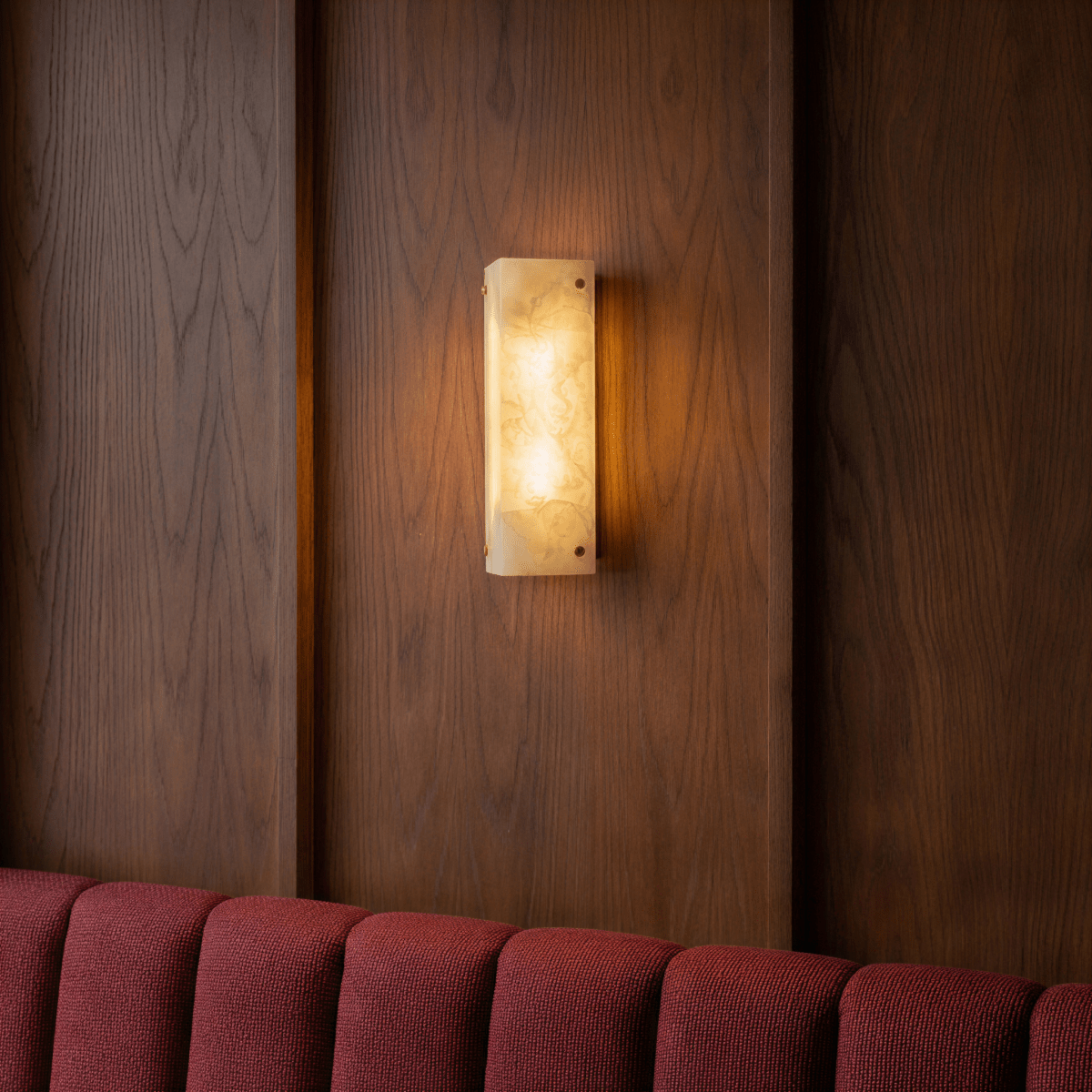 Alabaster Arch Wall Light Sconce For Hallways And Bedrooms