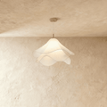 HaloWeave diffuse hanglamp in duurzaam stof voor een zachte moderne ambiance