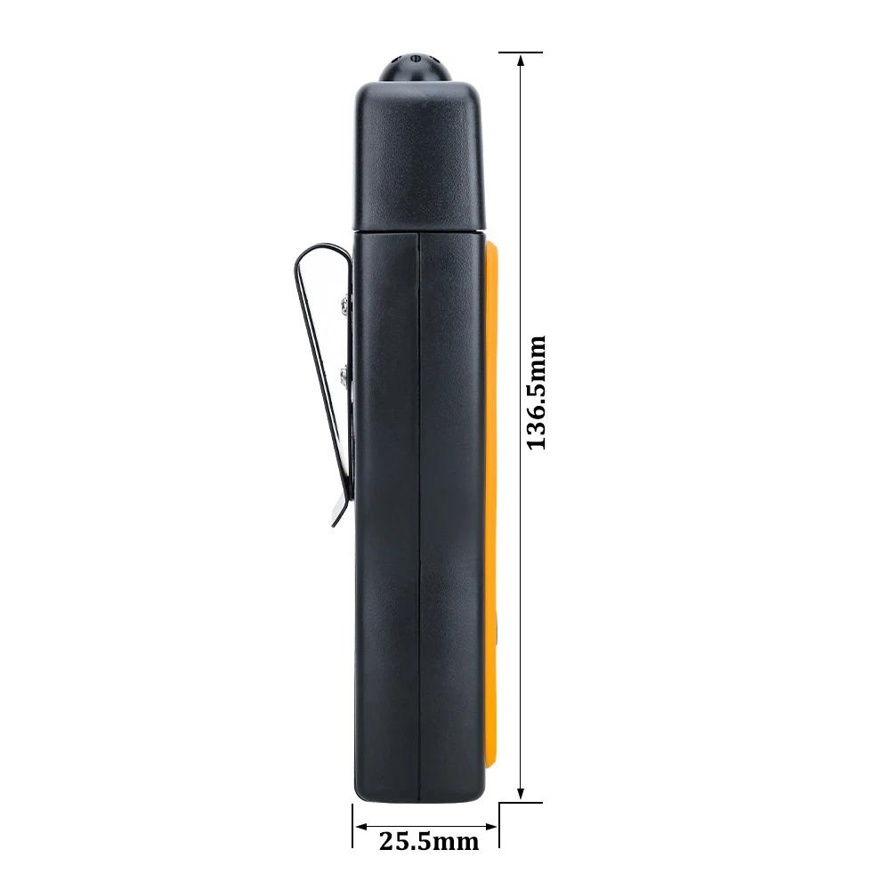 Koolmonoxidemelder en -meter, draagbaar handmodel van Orenta met lcd-display