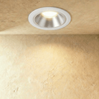 ApexBeam infälld vattentät LED-downlight i aluminium med bländskydd