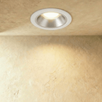 ApexBeam infälld vattentät LED-downlight i aluminium med bländskydd