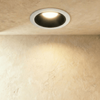 ApexBeam infälld vattentät LED-downlight i aluminium med bländskydd