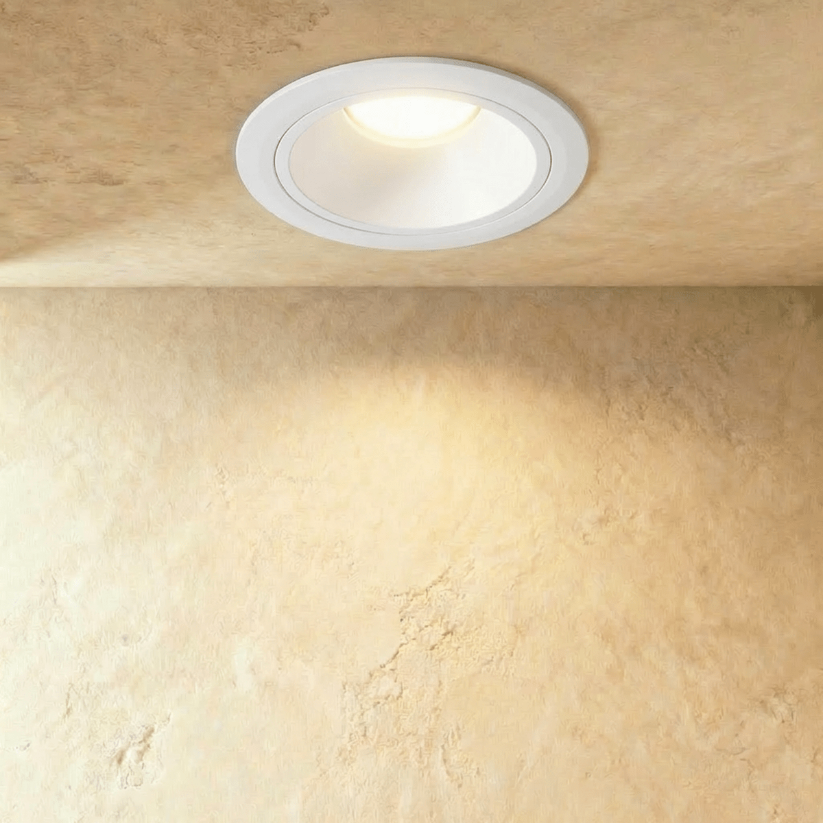 ApexBeam infälld vattentät LED-downlight i aluminium med bländskydd