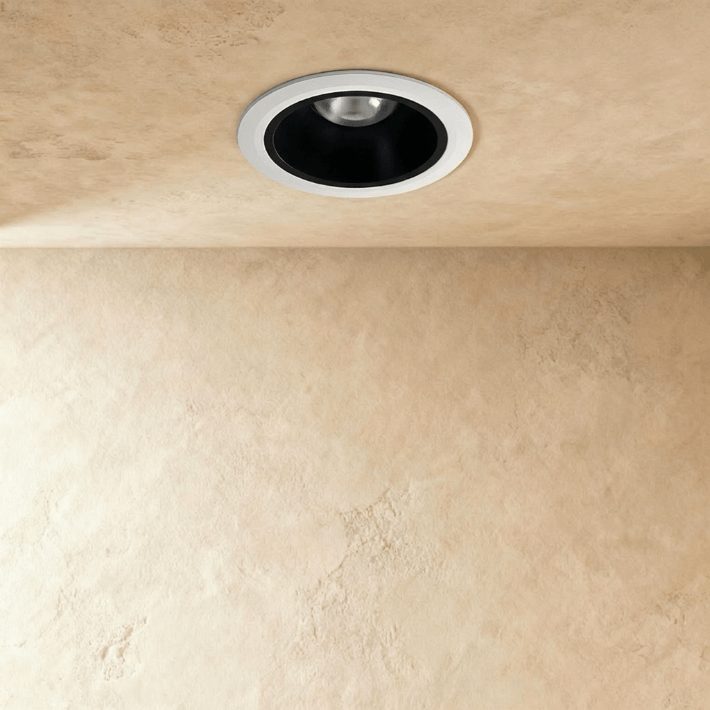 ApexBeam infälld vattentät LED-downlight i aluminium med bländskydd