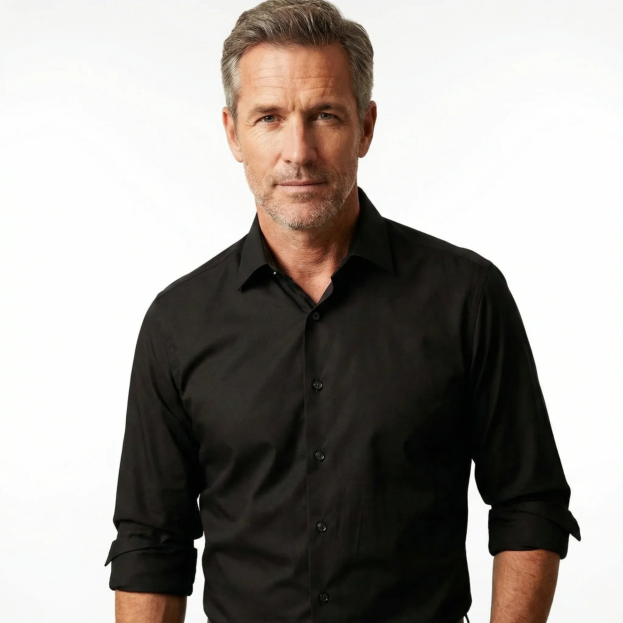 Non-Iron Wrinkle-Resistant Dress Shirt, Memory-Fibre Stretch Fabric — IronlessForm
