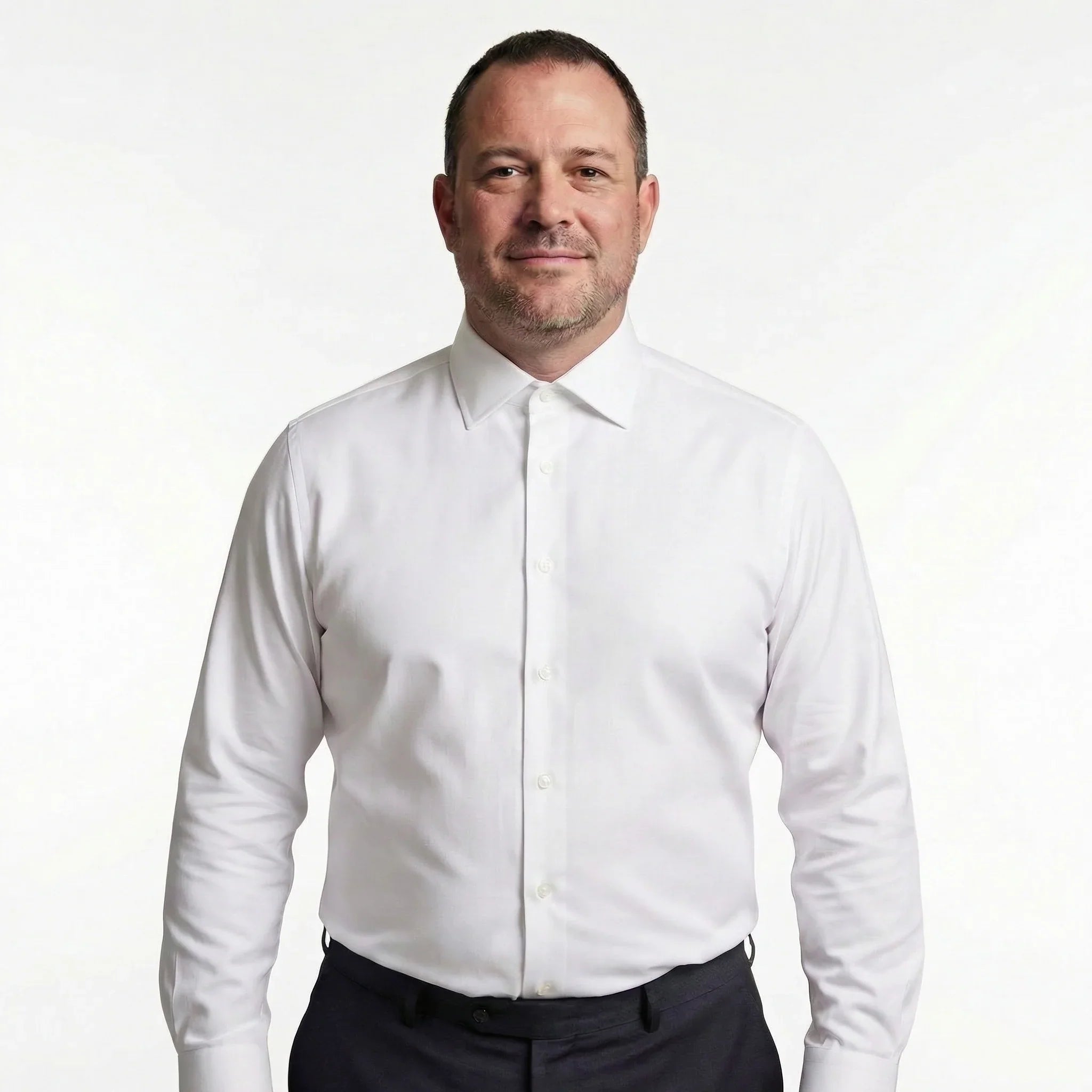 Non-Iron Wrinkle-Resistant Dress Shirt, Memory-Fibre Stretch Fabric — IronlessForm
