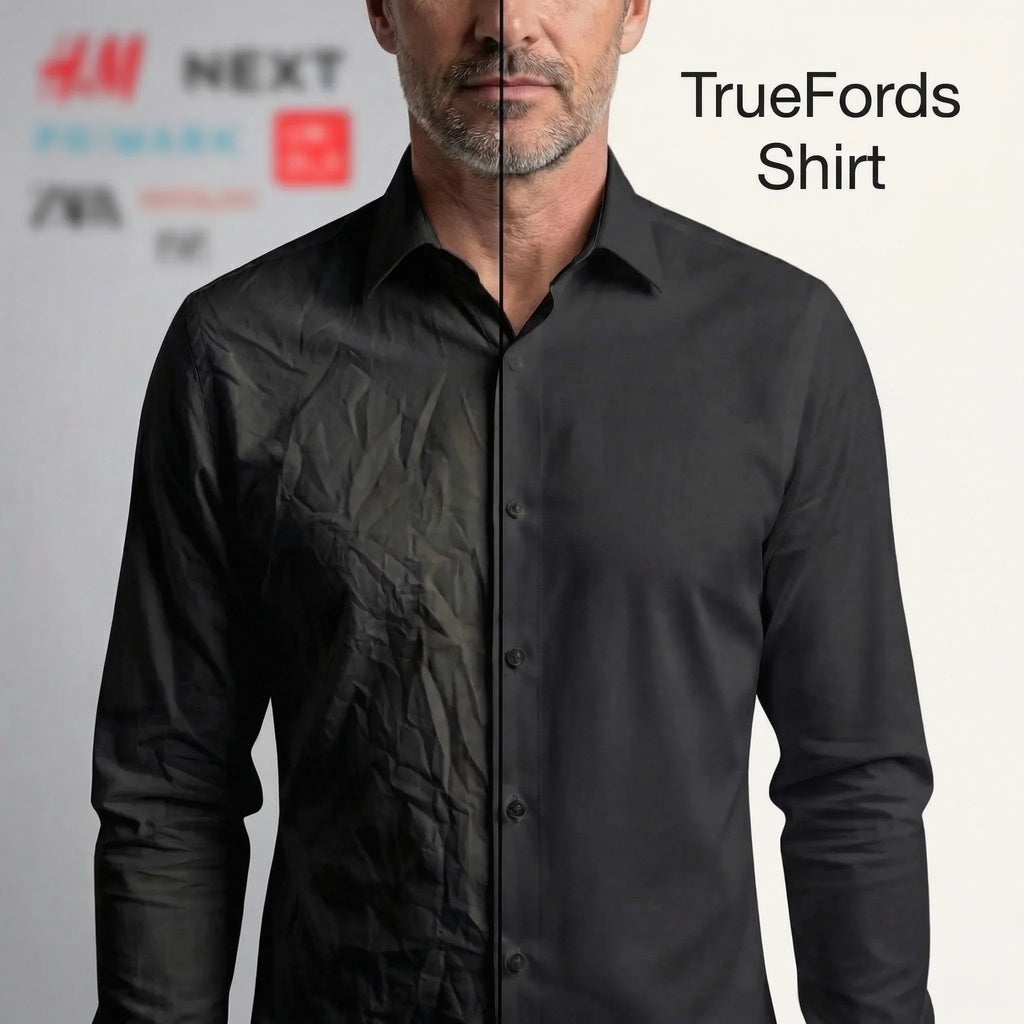 Non-Iron Wrinkle-Resistant Dress Shirt, Memory-Fibre Stretch Fabric — IronlessForm